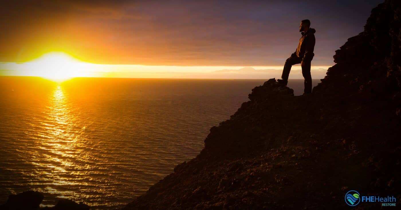 Conquering a fear of heights